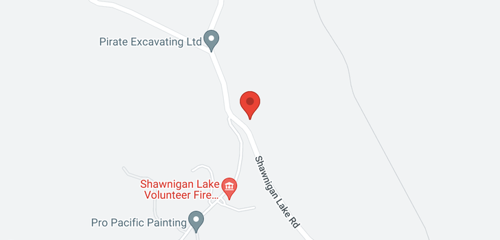 map of 687-689 Shawnigan Lake Rd